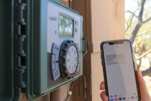 Irrigation Controller and Smart Phone