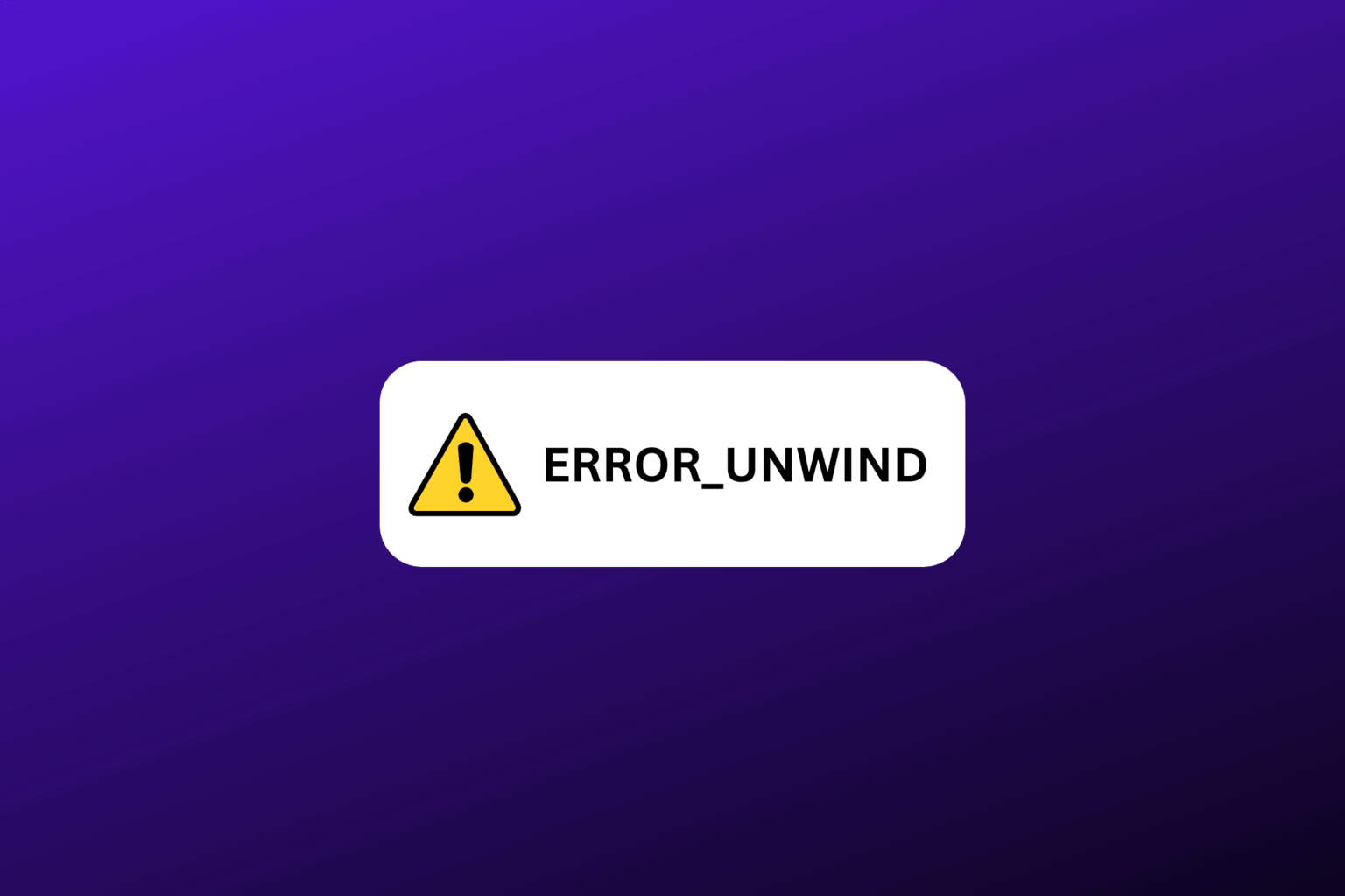 ERROR_UNWIND