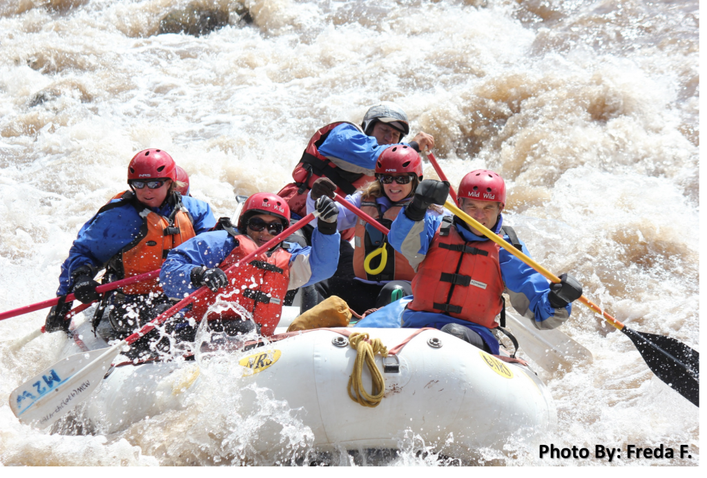 Whitewater rafting - Freda F.