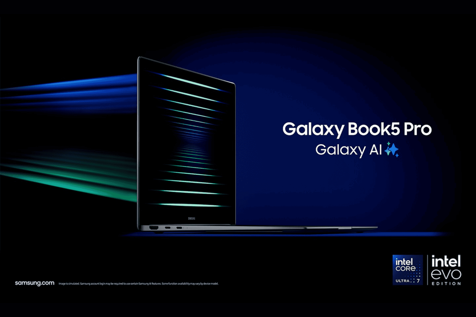 Samsung released Galaxy Book5 Pro laptop