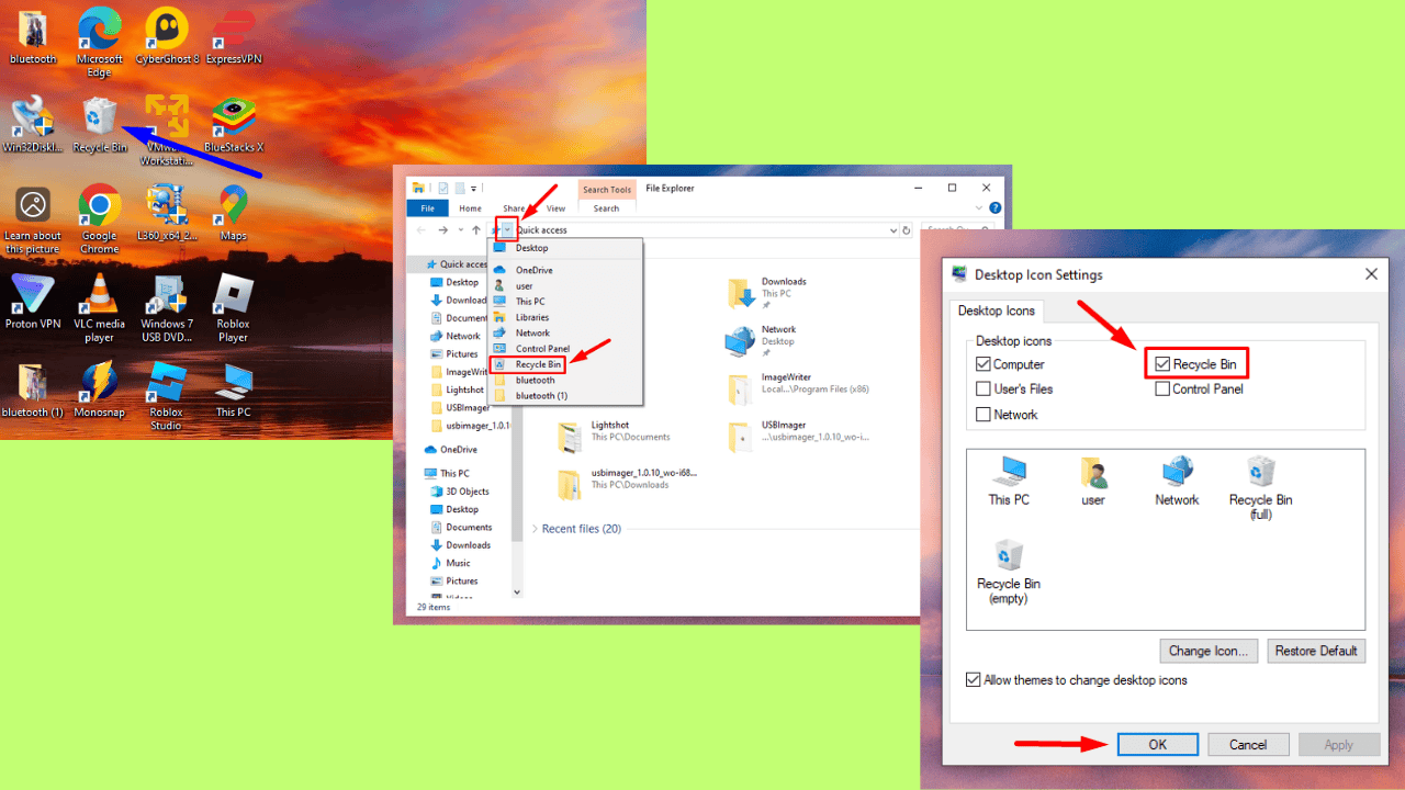 Where Is The Recycle Bin in Windows 10